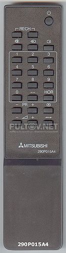 290P015A40, 290P015A4 пульт для телевизора MITSUBISHI CT-14MS1EEM и других