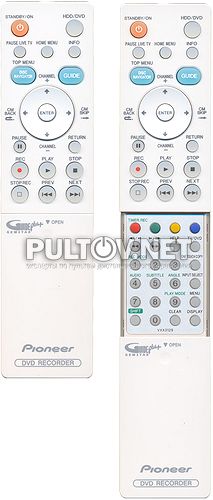 VXX3129, VXX3092 пульт для DVD-рекордеров Pioneer DVR-440H-S и других