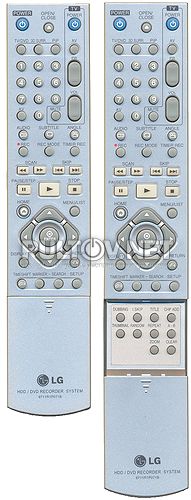 6711R1P071B [DVD / HDD RECORDER SYSTEM] пульт для DVD-рекордера LG HDR576X и других