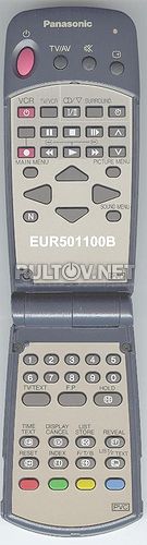 EUR501100B пульт для телевизора Panasonic 