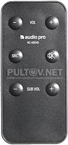 RC-ADD40 пульт для акустической системы Audio Pro ADDON FOUR