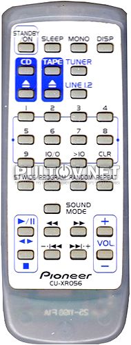 AXD7224 (CU-XR056) пульт для музыкального центра Pioneer XC-IS21T