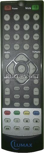 Lumax DVT2-4110HD пульт для цифрового приемника Lumax