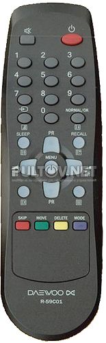 R-59C01 , R-59C02 , R-59C03 пульт для телевизора DAEWOO KR-1420Z