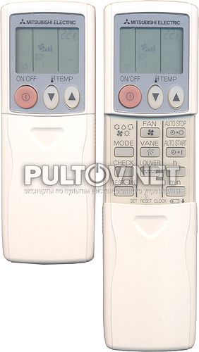 ELECTRIC 001CP, ELECTRIC 002CP пульт для кондиционера Mitsubishi Electric 