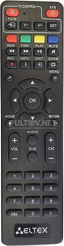 NV-102 +TV (NV-501) пульт для медиаплеера Eltex с управлением телевизором