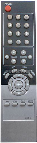 HX-P12 пульт для телевизора POLAR 54CTV3370