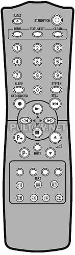 RT-721 пульт для моноблока Philips 14PV203/58 и др.