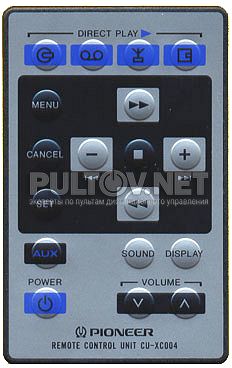 AXD7145 (CU-XC004) пульт музыкального центра PIONEER XC-L7