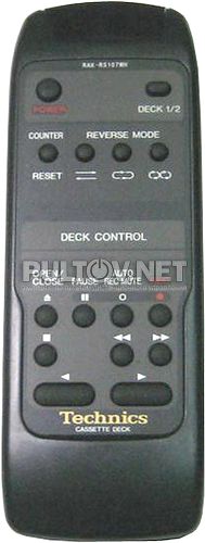 RAK-RS107WH пульт для кассетных дек Technics RS-TR575 и других