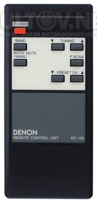 RC-126 пульт для тюнера Denon 
