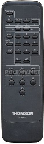 RC5004NX оригинальный пульт для видеомагнитофона Thomson VP4601