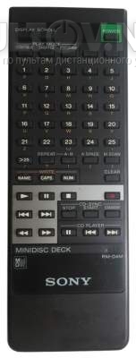 RM-D4M пульт для CD-проигрывателя Sony CDP-911