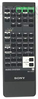RM-U33AV пульт для музыкального центра Sony HCD-H701 и др. 