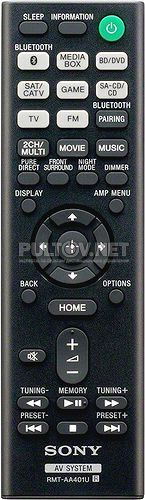 RMT-AA401U пульт для AV-ресивера Sony STR-DH590 и др.