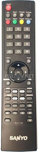 RC-J11-0A ( RC-J11-ОA) пульт для телевизора Sanyo LCD-42XR7 и других