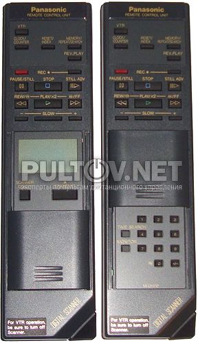 VEQ1120 пульт для видеомагнитофона Panasonic NV-J30HQ и др.
