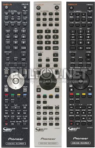 VXX3286, VXX3287, VXX3293 оригинальный пульт для DVD-рекордеров PIONEER 