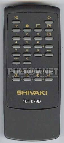 105-079D пульт для телевизора Shivaki 