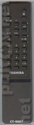 CT-9507 пульт для телевизора Toshiba 