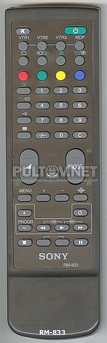 RM-833 неоригинальный пульт для телевизора (односторонний)