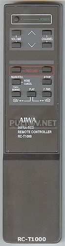 RC-T1000 пульт для видеодвойки Aiwa 