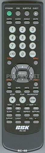 RC-48 пульт для DVD-плеера BBK