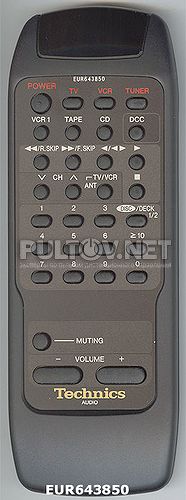 EUR643850 пульт для AV-ресивера Panasonic