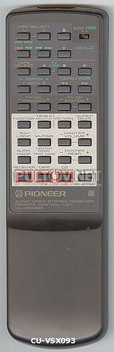 Оригинальный пульт Pioneer CU-VSX093 (фото 1)  