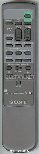 RMT-V136A пульт для видеомагнитофона SONY