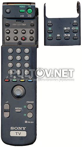 RM-891 пульт для телевизора SONY KV-29FX60A и др.