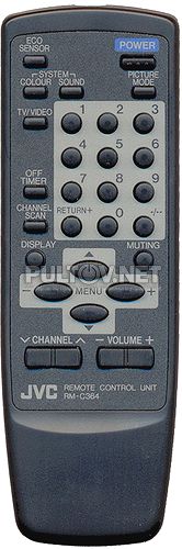 RM-C364 пульт для телевизора JVC