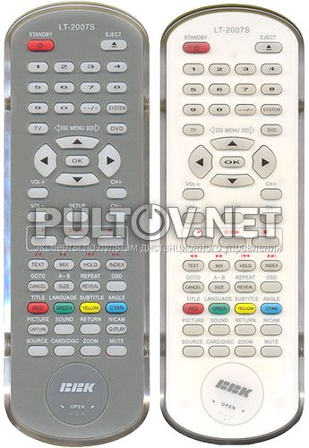 LT-2007S пульт для телевизора BBK 
