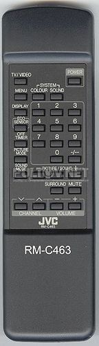 RM-C463 пульт для телевизора JVC