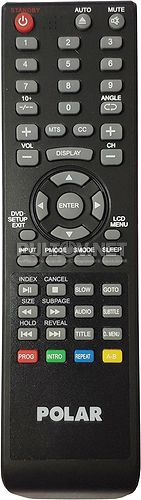 48LTV3101 вариант пульта № 3 (модель TV-DVD1) пульт для телевизора POLAR