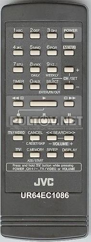 UR64EC1086 [VCR] пульт для видеомагнитофона