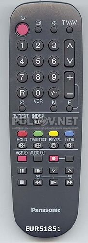 EUR51851 пульт для телевизора Panasonic TC-21S2A и других