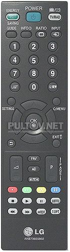 AKB73655802, AKB73655861 оригинальный пульт для телевизоров LG 32CS560 и других