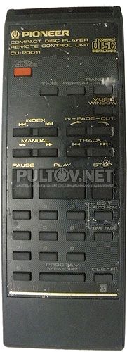 CU-PD011, PWW1017 пульт для CD-плеера PIONEER PD-3000