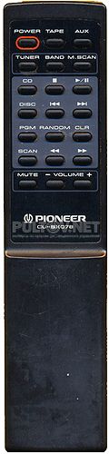CU-SX078 пульт для музыкального центра Pioneer SX-P30