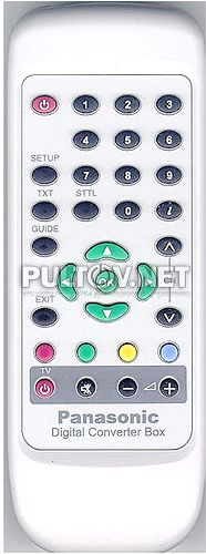 EUR648500 пульт для цифровой приставки Panasonic TUCT20