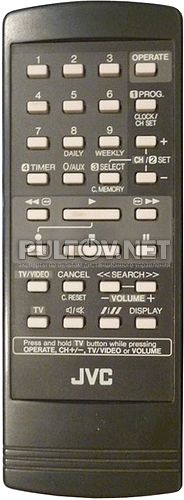 HR-J1200A пульт для видеомагнитофона JVC