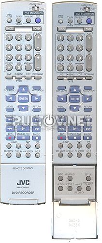 RM-SDR011E пульт для DVD/HDD-рекордера JVC
