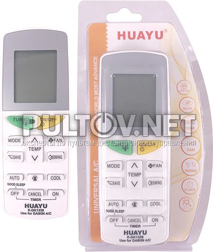 Huayu K-DK1339 пульт для кондиционера DAIKIN