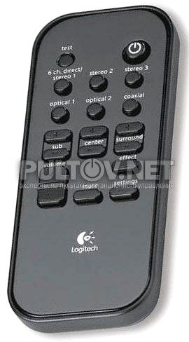 Z-5450 пульт для компьютерной акустики Logitech 