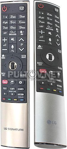 AN-MR700 MR16A AKB75056326, AKB75075526 Magic Motion радиопульт для LG Smart TV OLED55E7N (с кнопкой IVI)