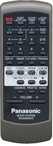 N2QAGB000016, N2QAGB000015 пульт для музыкального центра Panasonic SC-AK100