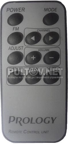 TVT-200 S пульт для автомобильного TV-тюнера PROLOGY
