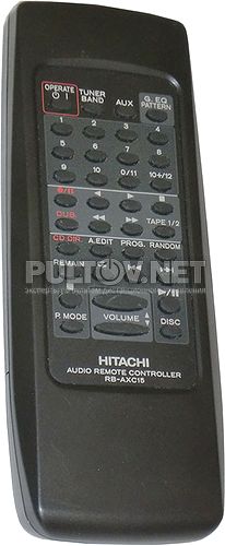 RB-AXC15 пульт для музыкального центра Hitachi AX12 и др.