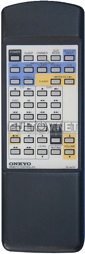 ONKYO RC-427S пульт для AV-ресивера Onkyo TX-DS484 - Пульты ДУ! Интернет-магазин ПДУ! Все пульты дистанционного управления!